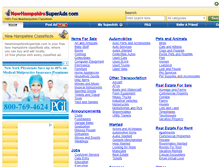 Tablet Screenshot of newhampshiresuperads.com